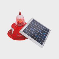 [Single Aviation Solar Light] SOLAR LED SINGLE AVIATION ONSTRUCTION WARNING LIGHT