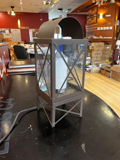 [1044-CH] Classic Brown Table Lamp