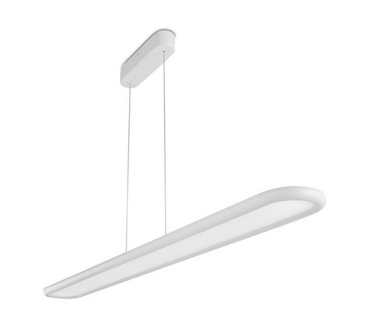 [00-0779-BW-M1] Net Lineal Aluminum Matt White Pendant