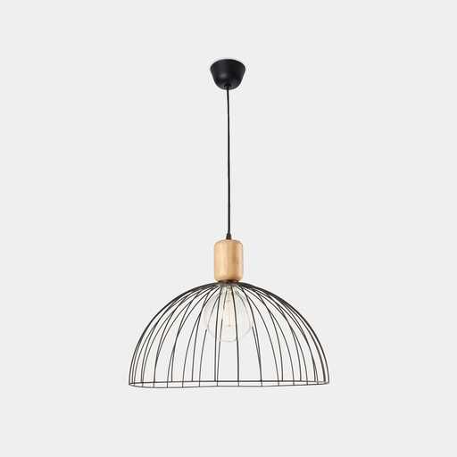 [00-6414-93-05] Pendant Contrast ø487mm E27 60W Light wood8