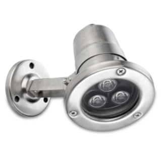 [05-9889-CA-CM] Underwater/Aqua IP68 (1m) Aqua Spotlight AISI 316 LED  5W 4000K AISI 316 stainless steel 311lm