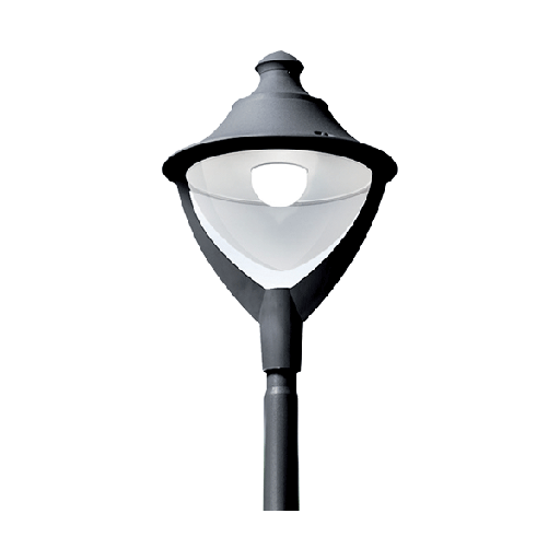 [96BEPPE40/BL] BEPPE LED GARDEN FIXTURE 50W 4000K 6550LM IP65 BLACK