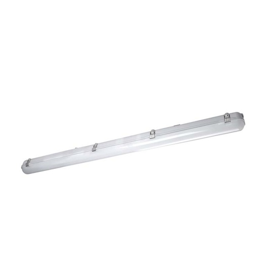 [15-E004-34-CM] SOLID - Ceiling fixture IP65 1320mm LED 27.4W 4000K DALI Grey 2872lm