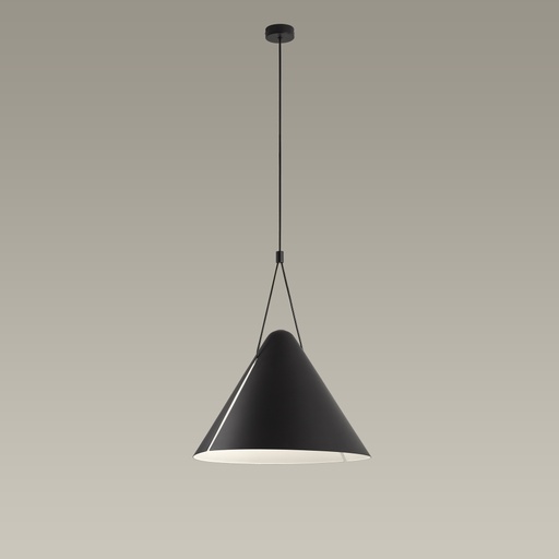 [00-8348-05-05] Pendant Super Attic Conic Shape E27 23W Black