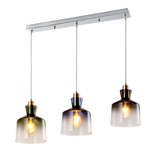 [955ALMA3/MC] ALMA PENDANT 3xE27 MULTICOLOR                                                                                                                FII/\