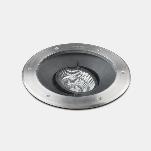 [55-9972-CA-CL] Recessed uplighting IP65/IP67 Gea Cob LED Aluminium ø223mm LED 34.7W 3000K 1-10V AISI 316 stainless steel 3681lm
