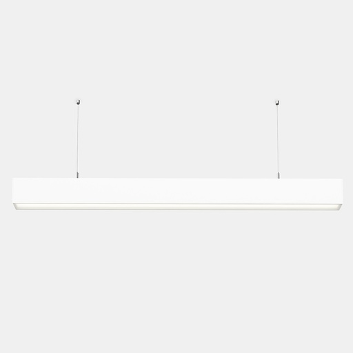 [AK15-34X8PMDS14] Lineal lighting system Infinite Pro 1136mm Suspended Opal 32.6W LED neutral-white 4000K CRI 80 DALI-2/PUSH White IP20 5037lm.
