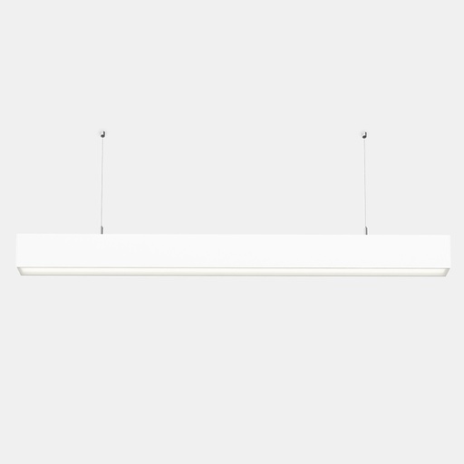 [AK15-34X8PMOS14] Lineal lighting system Infinite Pro 1136mm  Suspended Opal 34W LED neutral-white  4000K CRI 80 ON-OFF White IP40 4079lm