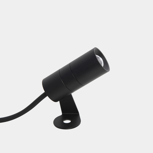 [05-E061-05-CK] Spotlight IP66 ZOOM LED 8.4W 2700K Black 428lm, Zoom 7º - 105º
