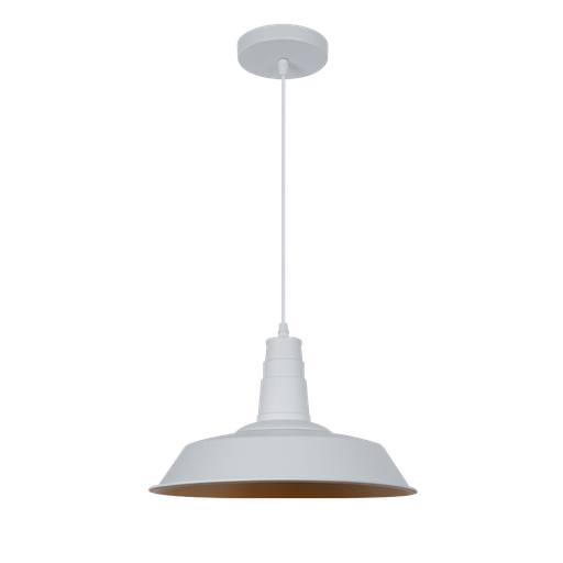 [955MATT1/WH] MATT PENDANT 1XE27 WHITE