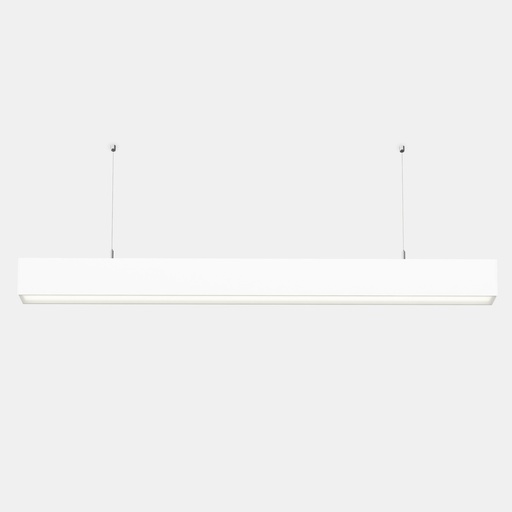 [AK21-3PX8PMOS14] Lineal lighting system Infinite Pro 1700mm Suspended Opal 27.1W LED neutral-white 4000K CRI 80 ON-OFF White IP20 4533lm.