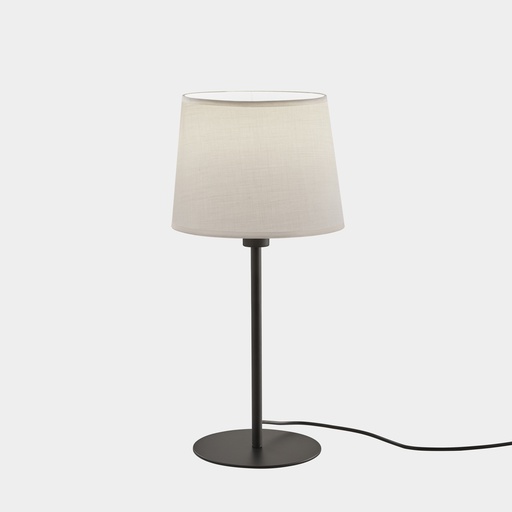 [10-4759-05-82] Table lamp Metrica E27 60W Black