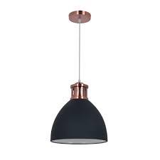 [955JASON1/BK] JASON PENDANT 1XE27 BLACK D300mm