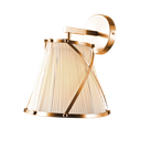 [955ELIZABETH1WL/G] ELIZABETH WALL LAMP 1XE27 GOLD