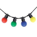 [961527] BELT LIGHT- METERS WITH 15XE27 LAMPHOLDERS, IP44