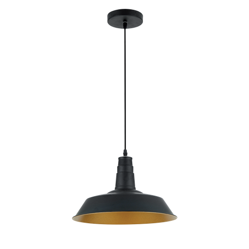 [955MATT1/BK] MATT PENDANT 1XE27 BLACK