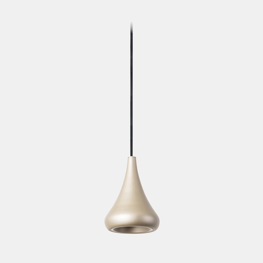 [00-5351-F5-F5] Pendant Cherry Surfaced C LED 8.6W LED warm-white 3000K PHASE CUT Gold 859lm