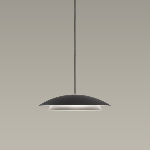 [00-8393-05-05] Pendant Noway Small LED 16.5W 2700K Black 618lm