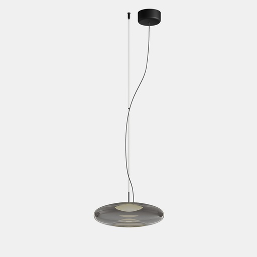 [00-8403-05-12] Pendant Plat Surface LED LED 10.5W 2700K Black 805lm