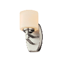 [955ERIN1W] ERIN LUX WALL LAMP 1XE27 SATIN NICKEL