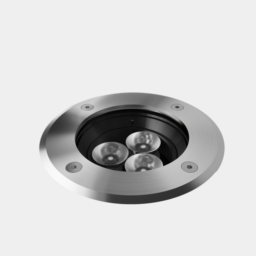 [55-9977-CA-CL] Recessed uplighting IP65-IP67 Gea Power LED Pro ø125mm LED 6W 3000K AISI 316 stainless steel 621lm