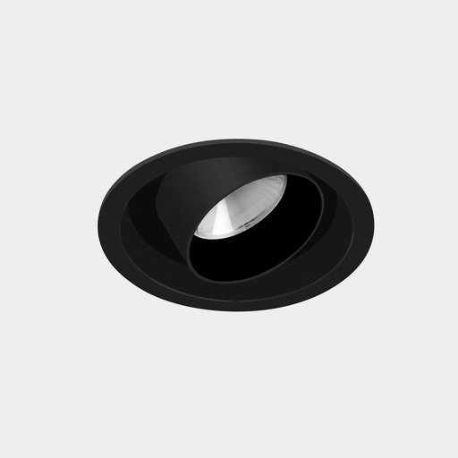 [AG56-P7W9M2OU60] DOWNLIGHT PLAY SNOOT ROUND ADJUSTABLE 6.4W 3000K CRI 90 27.4º BLACK IP23 590LM