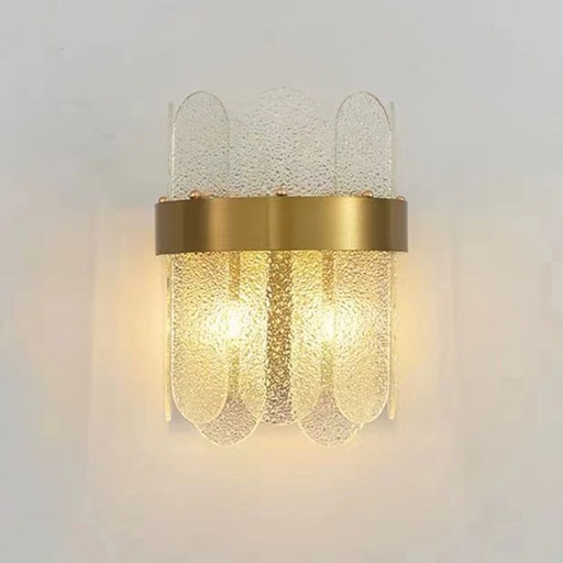 [955MARGARET2/GD] MARGARET WALL LAMP 2XG9 GOLD