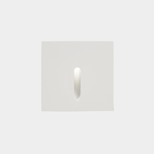 [05-E112-14-CL] Recessed wall lighting IP66 Bat Square Lineal LED 2W 3000K White 10lm