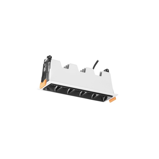 [TC-0121-BLA] Downlight IN IP20 / OUT IP23 JIM LED 10.3 LED warm-white 3000K ON-OFF White 850