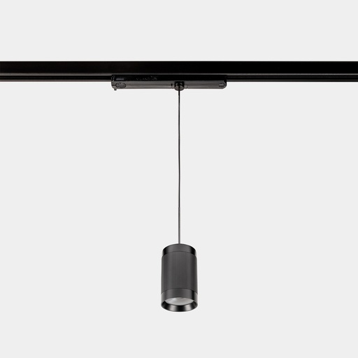 [AV25-12W9X2OS60] Pendant Iris Track Cone 35º 12.5 LED warm-white 3000K CRI 90 ON-OFF Black IP20 1332lm