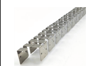 [T1615-MP-C] Stainless Steel Mounting Clips profile -1M