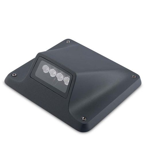 [55-9741-Z5-CL] Bollard IP66-IP67 Rexel 4 LEDS LED 4.8W LED warm-white 3000K ON-OFF Urban grey 412lm