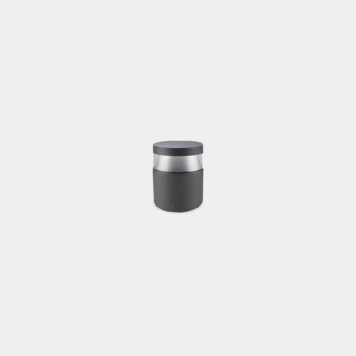 [10-E016-Z5-CL] Bollard IP66 Newton LED Pro 250mm LED 22.8W LED warm-white 3000K DALI Urban grey 2450lm
