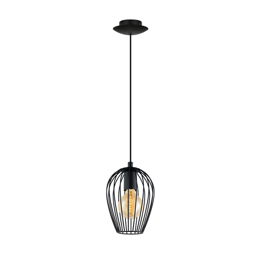 [955ADRIA1/BL] ADRIA PENDANT 1XE27 BLACK