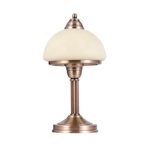 [955KRISTA1T] KRISTA TABLE LAMP 1XE27 GOLDEN COOPER BRASS