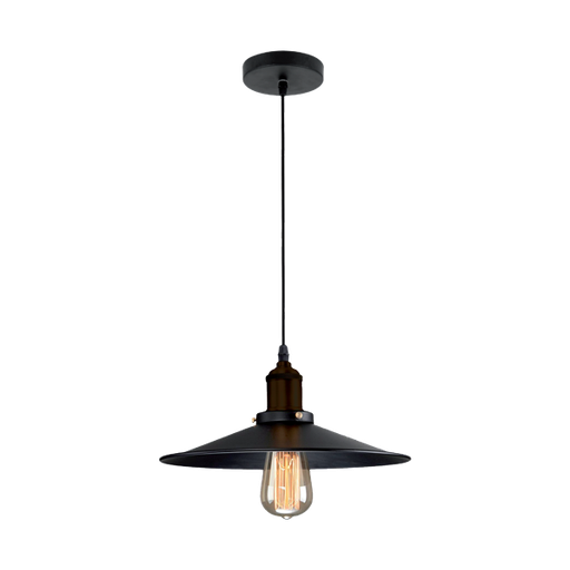 [955DAMON1P/BL] DAMON PENDANT 1XE27 BLACK