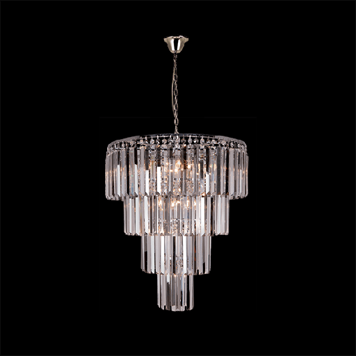 [955BLESSY18] BLESSY CHANDELIER 18XE14 CHROME