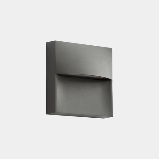 [05-E059-Z5-EH] Wall fixture IP66 SAM LED 3.2W SW 2700-3200-4000K ON-OFF Urban grey 269lm